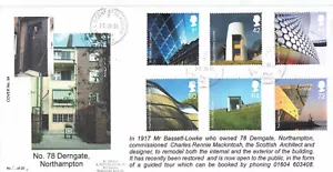 (138779) Modern Architecture Brazier 78 Derngate FDC St Vincent ST CDS 2006 1/12 - Bild 1 von 2