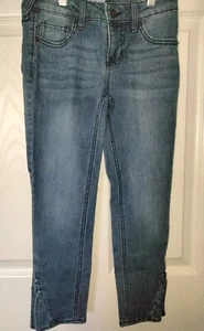 cat and jack girl blue jeans size 8 - Picture 1 of 5