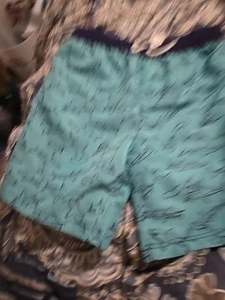 Tommy Bahama Boys Blue Swim Short Stars with Liner Kids XL 14 - NWT - Picture 1 of 5