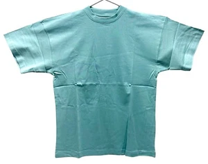 Men's Small 100% Cotton Pastel Blue T-Shirt - Picture 1 of 11