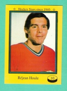 (1) REJEAN HOULE  1992 SPORT FLASH  # 10 CANADIENS LIMITED CARD (H4971)