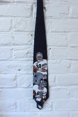 DALLAS COWBOYS Neck Tie Team NFL Football Superbowl Blue Cover