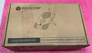 Polycom CX100 USB Audio Freisprecheinrichtung mit Tragetasche 2200-44240-001 - Bild 1 von 5