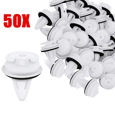 50X Door Panel Clips W/ Seal Ring for BMW 3/5/7 E30 E34 E36 E38 E46 X5 M3 M5 Z3 - Image 1 of 4