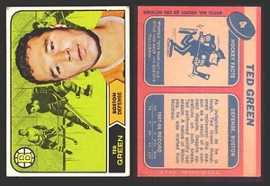 1968-69 Topps NHL Hockey Trading Card You Pick Singles #1-#118 VG/EX - Picture 1 of 16