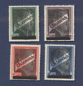 AUSTRIA - see note after 404 - unused lightly hinged - unissued set of four --a - Picture 1 of 2