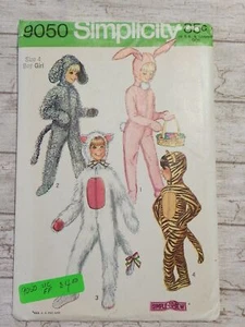 Simplicity 9050 Childrens Pattern Costume Sewing UC FF Size 4 Boy Girl - Picture 1 of 8