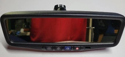 Rearview Mirror 026152 AUTO DIM Rear View Mirror OnStar Camera LCD Screen OEM - Image 1 of 4