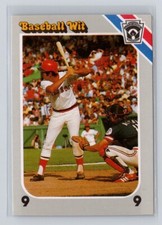 1990 Interpretive Marketing Baseball Wit #NNO Fred Lynn Baseball Card Red Sox