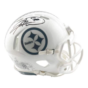 Hines Ward Signed Pittsburgh Steelers Salute to Service 2024 Mini Football Helme - Picture 1 of 3