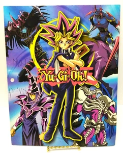 Carpeta de archivos Yu-Gi-Oh de colección 3 anillos perforados Starpoint Dark Magician Exodia Joey - Imagen 1 de 7