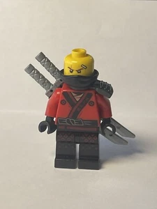 Lego Kai The LEGO Ninjago Minifigure Fig njo316 70618 10739 70611 MISSING HAT - Picture 1 of 2