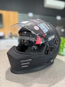 Simpson Ghost Bandit Helmet - Matte Black - Picture 1 of 5