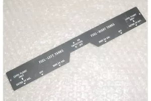 581-209, 41350, nuevo cartel de panel de instrumentos de avión Twin Piper - Imagen 1 de 1