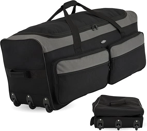36 Inch Large Rolling Duffel Bag with Wheels, Travel Luggage Bag for Men & Women - Image 1 of 4