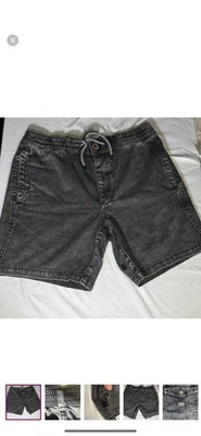 Volcom Men's charcoal Denim Shorts - Image 1 of 4