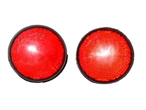 2004 Kymco People 150cc Scooter - Pair of Red Reflectors 92-1120 - Picture 1 of 4