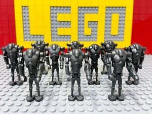 Star Wars Lego Minifigs, 10 Large Figures Super Battle Droid Doll Robot C72221 - Picture 1 of 2