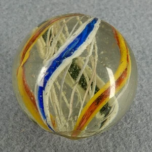 Marbles: SWIRL, Latticinio Core. 1-1/2". Near Mint(+) (8.9). (B1066) - Picture 1 of 6