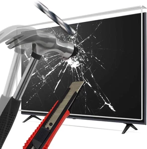 Salvaschermo per TV 127 (50 Pollici) - Sospeso E Fisso - Protezione anti Danno - - Foto 1 di 12