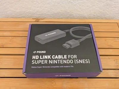 Pound Technology HD Link Cable For Super Nintendo, NES, Convert To HDMI-Open Box - Image 1 of 4