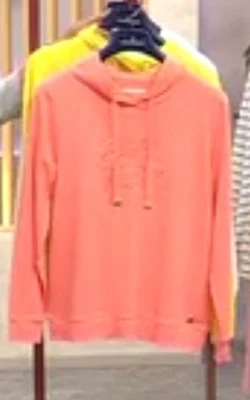 STRANDFEIN Sweatshirt mit Kapuze Better together figurumspielend Gr.38 Apricot  - Bild 1 von 4