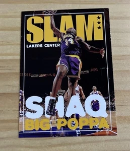 1996-97 NBA Hoops SLAM #324 Shaquille O'Neal NBA HOF Los Angeles Lakers casi nuevo - Imagen 1 de 2