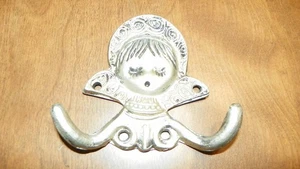 Vtg 1968 American Tack & Hdwe. # 123 silver color coat hanger - Picture 1 of 2