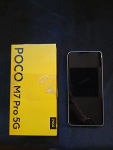 Xiaomi Poco M7 Pro 5G, 6,7 Zoll, 8+256GB, Dual Sim, Android 15, in Silber - Bild 1 von 3