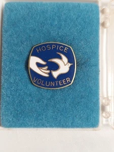 Vintage Hospiz Freiwillige Taube Anstecknadel - Bild 1 von 3