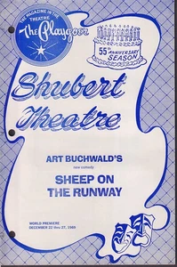 Shubert Playgoer Uraufführung Schafe auf der Landebahn Kunst Buchwald 1969 - Bild 1 von 1