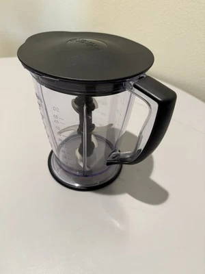 Ninja Master Prep Pro 48 oz Blender Pitcher Lid Replacement Round 6 Cup W/Blade - Image 1 of 4