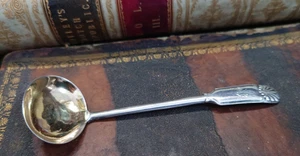 Fiddle Shell Silver Salt spoon Birmingham J Thornton 1819 8.2g ; 260 - Picture 1 of 16