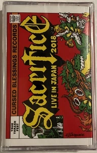 Sacrifice - Live In Japan Cassette 2018 Cursed Blessings Records [New] - Picture 1 of 2