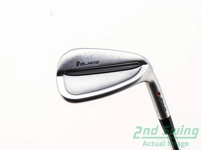 Ping iBlade Single Iron Pitching Wedge PW Steel Stiff Right Red dot 36.25in - Image 1 of 4