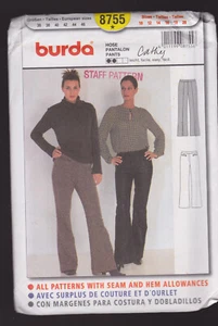 Pantalone modello BURDA 8755 TG 10 12 14 16 18 20 TAGLIE FORTI - Foto 1 di 3
