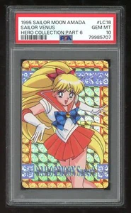 Sailor Moon Amada Hero Collection 6 LC-18 Sailor Venus 1995 PSA 10 79985707 - Picture 1 of 2