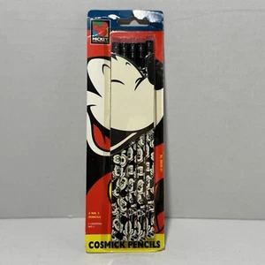Vintage NOS Mickey Unlimited 5 Cosmick Pencils Mickey Mouse Disney Pentech 1995 - Picture 1 of 3