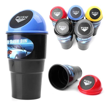 Mini Dose Schreibtisch Büro Mülleimer Auto Müllhalter Müll Mülleimer Mülltonne - Bild 1 von 4