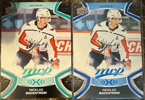 2021-22 Upper Deck MVP - Blue & Green #119 Nicklas Backstrom & #143 Tom Wilson - Picture 1 of 4