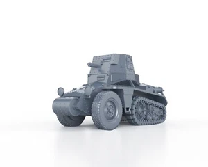 WWII - FRENCH CITROEN P-28 - 1/48 1/56 1/72 1/87 1/100 3D PRINTED - Imagen 1 de 4