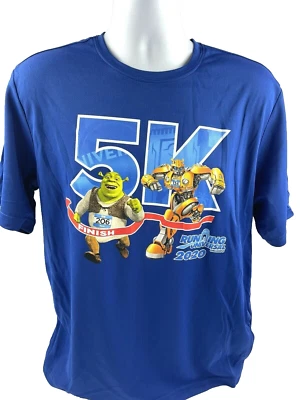 Camisa Running Universal Race Universal Studios 5k Azul 2020 NUEVA Grande Foto 1 de 4