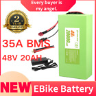 48Volt Lithium Ion Battery For Ebike 48V 20Ah Pack Cells Li-Ion Charger 35A Bms