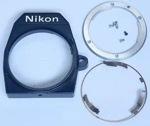 NIKON EM Front Cover Plate Mount w Screws Vintage SLR Film Camera Parts - Picture 1 of 1
