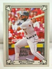 Willi Castro 2021 Topps 582 Montgomery Club Lost Vault Design #6 SP - TIGERS