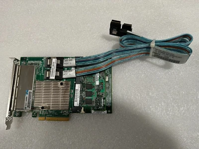Hp Smart Array P822 / 2GB FBWC 6GB SAS RAID Controller 615418-B21 w/Cable - Image 1 of 4