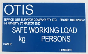 PERSONALISED LASER ENGRAVED SAFETY SIGN TAG PLAQUE PLATE 175MM X 115MM - Picture 1 of 26