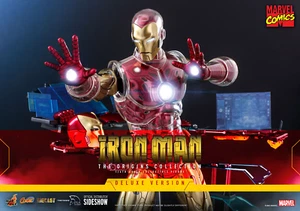 Hot Toys CMS08D38 Modellino Iron Man 1/6 Modello da collezione Deluxe pressofuso - Foto 1 di 5