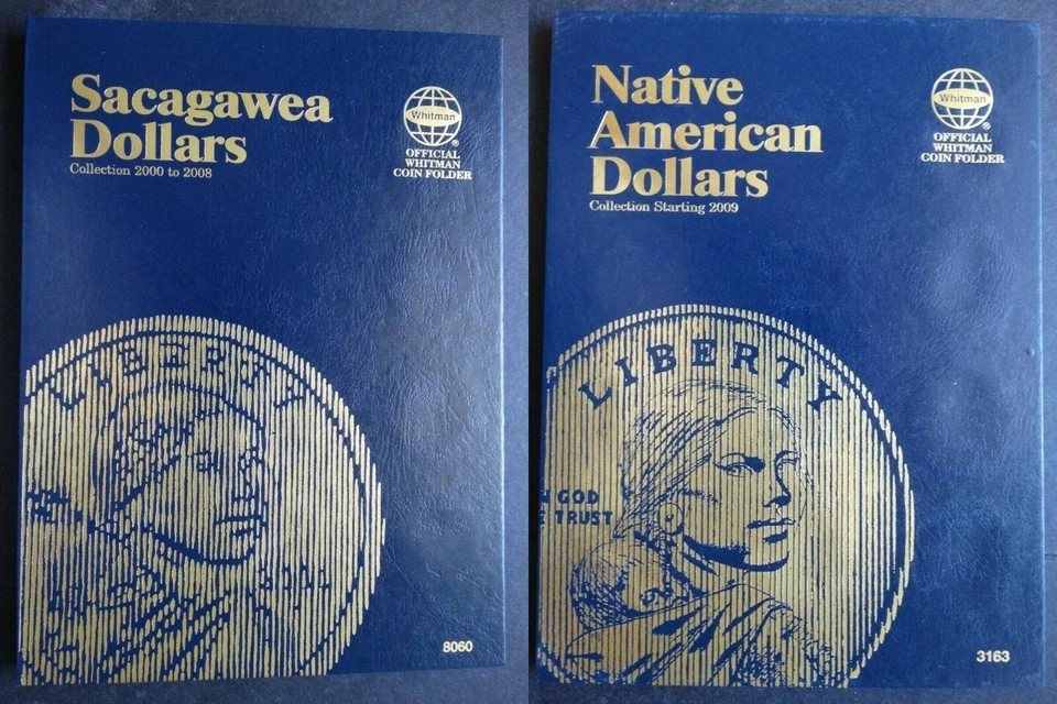 Whitman 3163 Native American Dollars Starting 2009 Folder