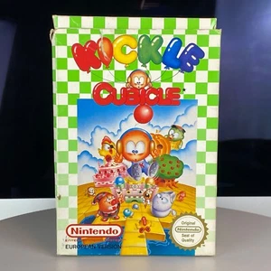 Nintendo NES Spiel KICKLE CUBICLE  mit Verpackung und Anleitung - Bild 1 von 5